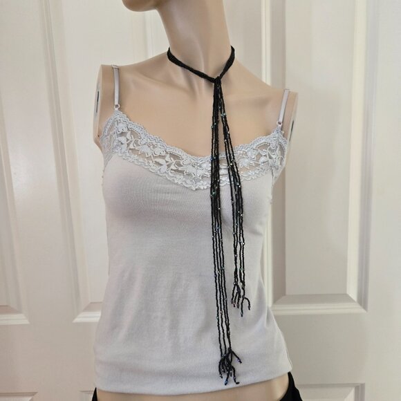 Multi-strand Beaded Convertible Necklace 44" - Picture 5 of 10